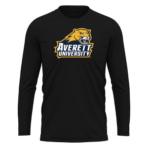 Averett University Adult Sport Long Sleeve Shirt Primary Logo, Athletic Heather - 1 of 4