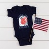 The Juniper Shop Stars And Stripes Peace Baby Bodysuit - 2 of 2