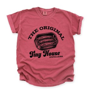 Simply Sage Market Original Tiny House Dwellers Garment Dyed Tee - 1 of 4