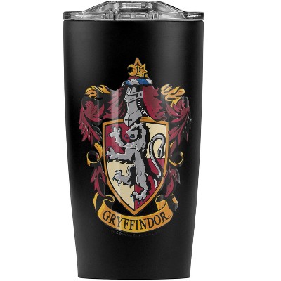 Harry Potter Gryffindor Crest Steel Tumbler 20oz Coffee Travel Mug