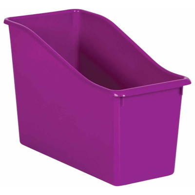 Teacher Created Resources Purple Plastic Book Bin (Pack of 6)
