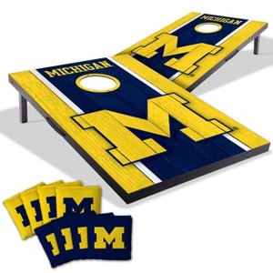 NCAA Michigan Wolverines 2'x3' MDF Toss Game Set - 1 of 4