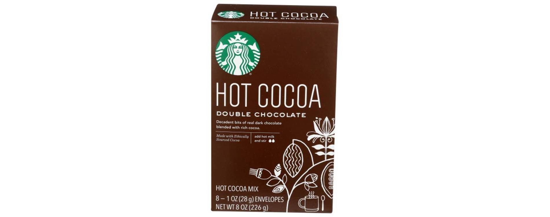 Starbucks Double Chocolate Hot Cocoa Mix - 8ct