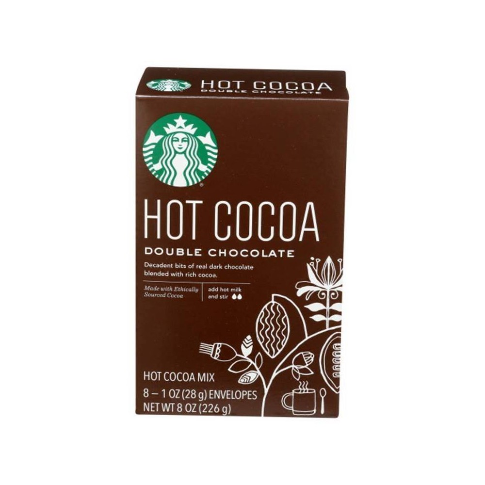 UPC 054467050351 product image for Starbucks Double Chocolate Hot Cocoa Mix - 8ct | upcitemdb.com