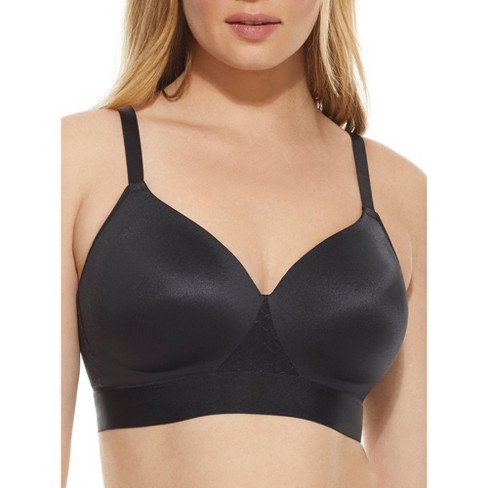 Bali Women's One Smooth U Bounce Control Wire-free T-shirt Bra - Df3458  38dd Black : Target