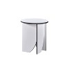 Kings Brand Furniture Zoe Modern Round End Table, Contemporary Accent for Living Room or Bedroom - 3 of 3