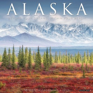 Willow Creek Press 2026 Alaska Wall Calendar - 1 of 4
