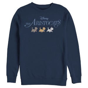 Men's Aristocats Kitten Strut Movie Logo Sweatshirt - 1 of 4