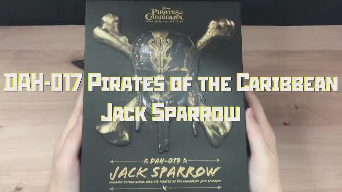 Disney Pirates of the Caribbean: Cap Jack Sparrow (Dynamic 8ction Hero), 2 of 8, play video