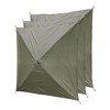 Clam Quick-Set Wind and Sun Panel Attachment for Escape Sport Screen Shelter Canopy Tent with Carrying Bag, Accessory Only, Green (6 Pack) - 2 of 4
