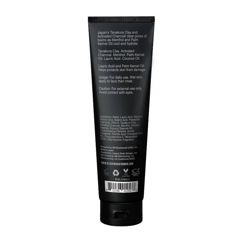 Blackwood for Men Cooling Clay Facial Wash - 4.23oz, 2 of 7