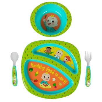 18pc Plastic Cool Colors Kids' Silverware Set - Pillowfort™ : Target