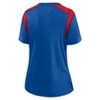 NFL New York Giants Women's Short Sleeve Lace Up V-Neck Fashion Jersey - 3 of 3