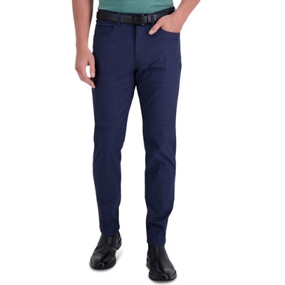 Kenneth Cole Mens 5-Pocket, Stretch, Flex Waistband Casual Trouser Pants