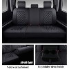 Fit 2014-2021 Toyota Tundra Crew Cab Coverado Custom Fit Car Seat Covers Waterproof Auto Seat Protectors - 4 of 4