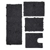 Modesto Collection Cotton Tufted Set of 4 Bath Rug Set - Home Weavers - 2 of 4