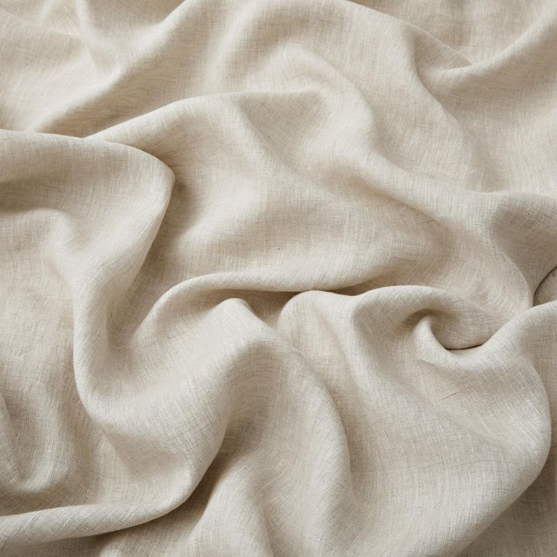 Peace Nest Classic 100% Linen Duvet Cover and Pillow Sham Set, 5 of 8