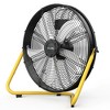Ihomadore 2Pcs 20" Industrial Factory Box Fans Black Drum Fans - 3 of 4