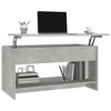 vidaXL Coffee Table Concrete Grey Engineered Wood Medium - 4 of 4