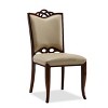 Manhattan Comfort Set of 2 Regent Faux Leather Dining Chairs Cream - Manhattan Comfort: Beechwood Legs, Solid Back, No Assembly Required - 4 of 4