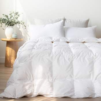 Extra Warm Luxury White Duck Down Duvet Comforter Insert | BOKSER HOME