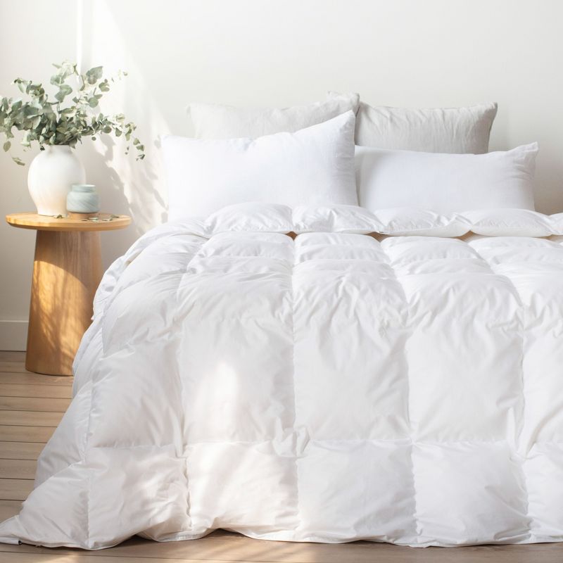 Extra Warm Luxury White Duck Down Duvet Comforter Insert | BOKSER HOME, 1 of 11