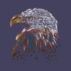 Women's Design By Humans WILD EAGLE By Dandingeroz Racerback Tank Top - 2 of 3
