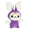 Aurora Small Bonita Sugar Skull Bat Halloween Spooky Stuffed Animal Purple 7" - image 2 of 4