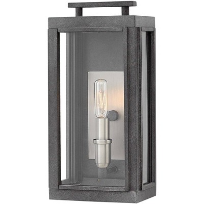 Hinkley Sutcliffe 14" High Antique Nickel Outdoor Wall Light