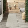 Nourison Positano Solid Indoor Outdoor Rug - 2 of 4