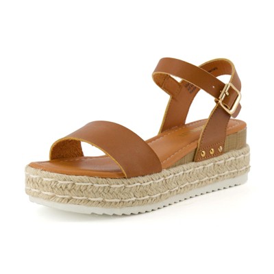 Women's Snake Print Platform Espadrille Wedge Sandals | Adjustable Ankle Strap & Tie-Up Front | Cute Summer Comfort Shoes