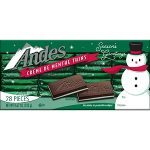 Andes Christmas Creme de Menthe Thins - 4.67oz - 1 of 3