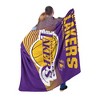 NBA Los Angelos Lakers 60" x 80" Raschel Throw Blanket - 4 of 4