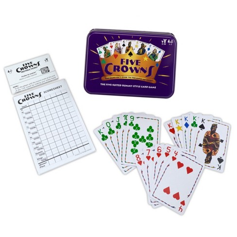 Skip Bo Card Game, Gift For Kids And Adults, Storage Tin Box
