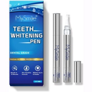 MySmile Teeth Whitening Pen Kit 14 Treatments - 2Pcs Non-Sensitive Teeth Whitening Gel Pen - 1 of 4