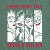 Women's - Disney - Evil Queen Cruella Maleficent Ursula Every Fairy Tale Needs A Villain Short Sleeve Graphic T-Shirt - 2 of 4