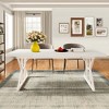 NicBex 70.86" Rectangle Dining Table Modern Center Table with Wood Tabletop for Living Room & Office - 2 of 4