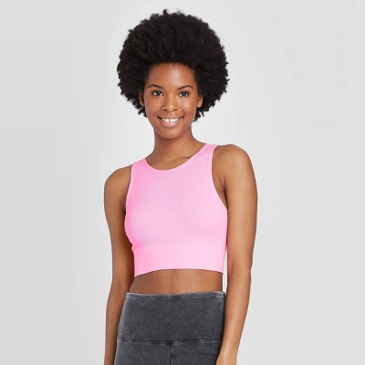 target crop top bra