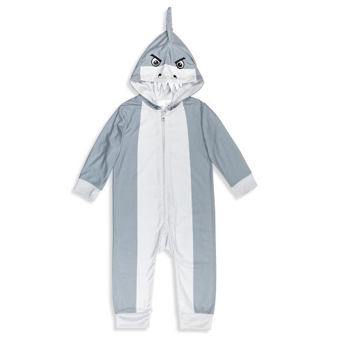 Baby Shark Onesie Pajamas Kids Plush Sleepwear