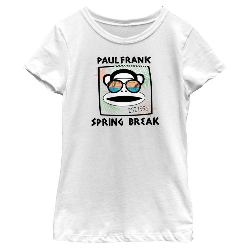 Girl's Paul Frank Spring Break Julius the Monkey T-Shirt, 1 of 5