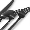 Gibson Elite Earlston 20 Piece Stainless Steel Flatware Set in Black - 4 of 4