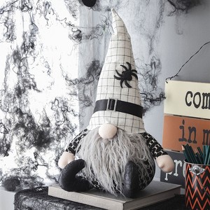KTMBDW Halloween Plush Gnomes Decoration, Halloween Dangle Leg Gnomes Doll Elf Dwarf - Stuffed gnomesfor Halloween Home Decor - 1 of 4