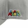 Super Mario Bros Mushroom Kingdom Woven Patch Cotton Twill Structured Cap - 2 of 4