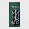 Daisy Print Cowboy Boot Claw Hair Clip - Wild Fable™ Black: Floral Acrylic Hair Accessory for All Hair Types - 2 of 3
