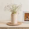 Etchra Vase - Rustic White - 4 of 4