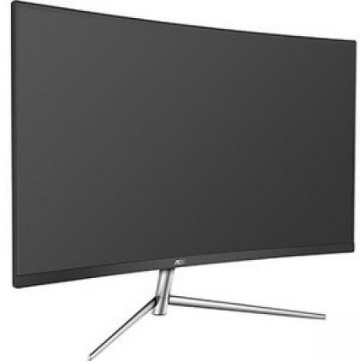 AOC C32V1Q 31.5" Full HD Curved Screen LCD Monitor - 16:9 - Black, Silver - 1920 x 1080 - 16.7 Million Colors - 250 Nit Typical - 4 ms GTG - HDMI