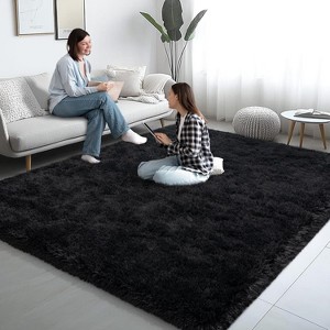 LOVEVOOK Area Rugs for Living Room Bedroom, Soft Fluffy Rug Home Decor Aesthetic - 1 of 4