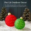 Best Choice Products 2pc Lighted Pop-Up Christmas Ornaments Outdoor Holiday Decoration w/ 220 LED Lights - 3 of 4