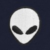 Dalix Alien Embroidered Fleece Jogger Cuff Sweatpant Sweats Soft Warm Cute Womens - 2 of 4