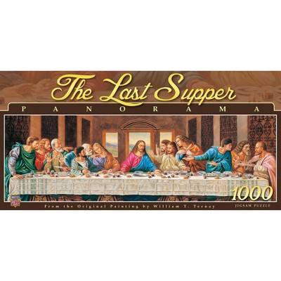 MasterPieces Inspirational Puzzles Collection - Last Supper 1000 Piece Panoramic Jigsaw Puzzle